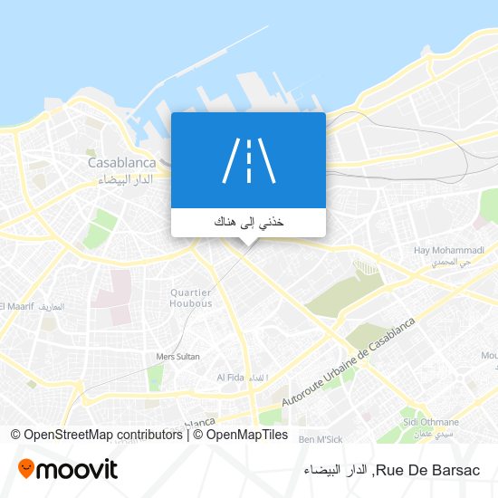 خريطة Rue De Barsac