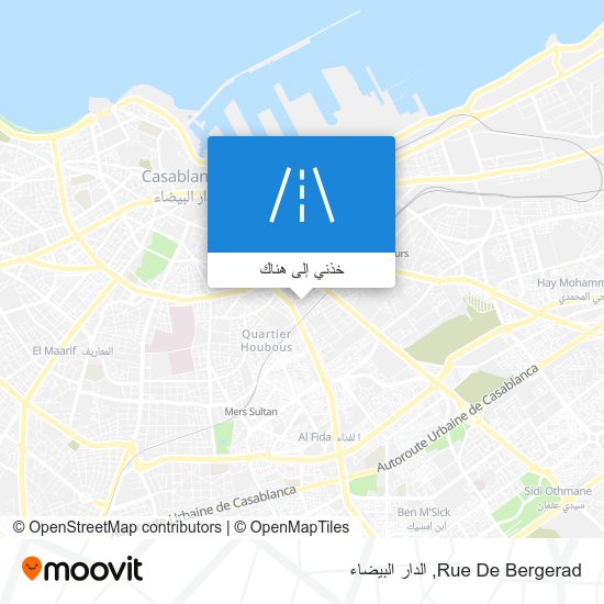 خريطة Rue De Bergerad