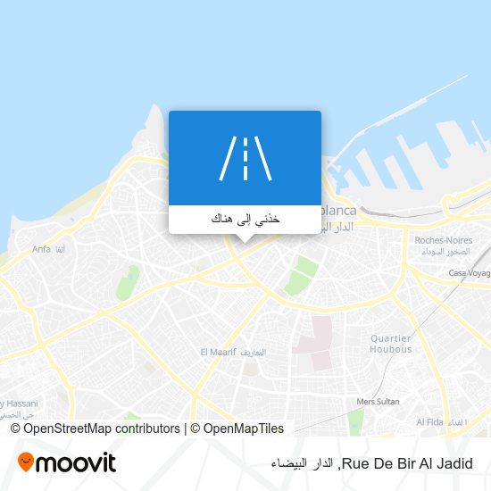 خريطة Rue De Bir Al Jadid