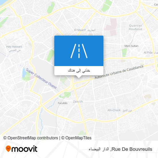 خريطة Rue De Bouvreuils