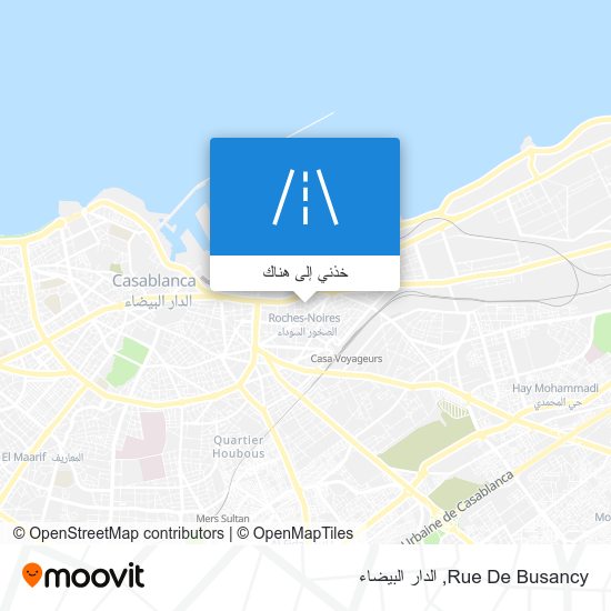 خريطة Rue De Busancy