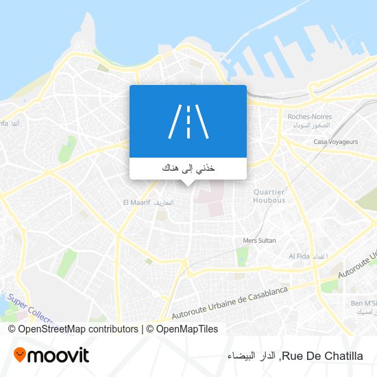 خريطة Rue De Chatilla