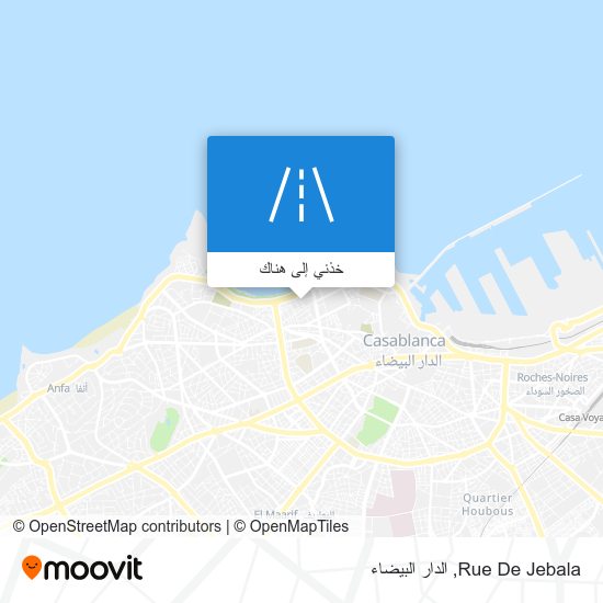 خريطة Rue De Jebala