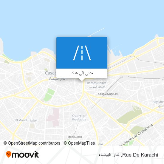 خريطة Rue De Karachi
