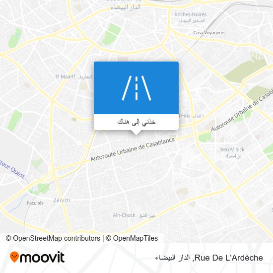 خريطة Rue De L'Ardèche