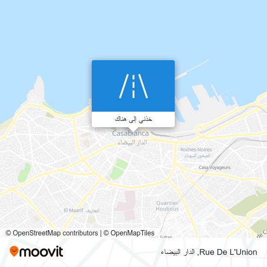 خريطة Rue De L'Union