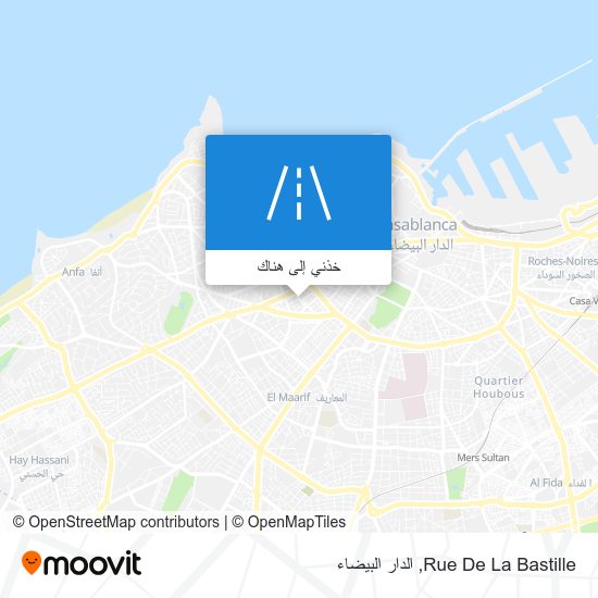 خريطة Rue De La Bastille