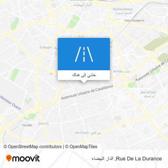 خريطة Rue De La Durance