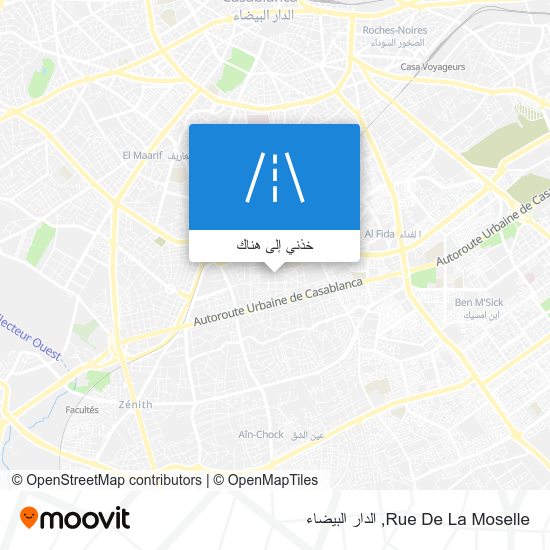 خريطة Rue De La Moselle