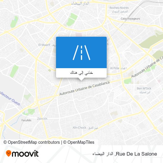 خريطة Rue De La Salone
