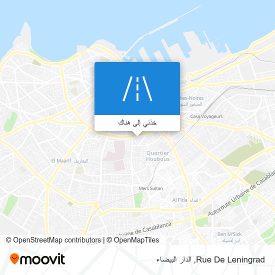 خريطة Rue De Leningrad
