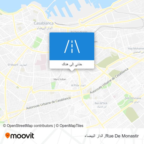 خريطة Rue De Monastir