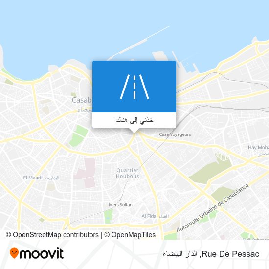 خريطة Rue De Pessac
