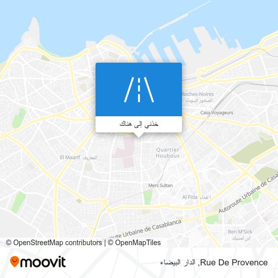 خريطة Rue De Provence