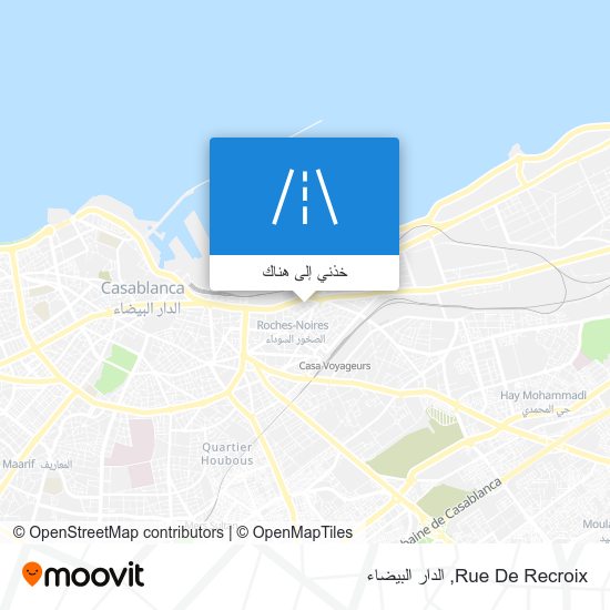 خريطة Rue De Recroix