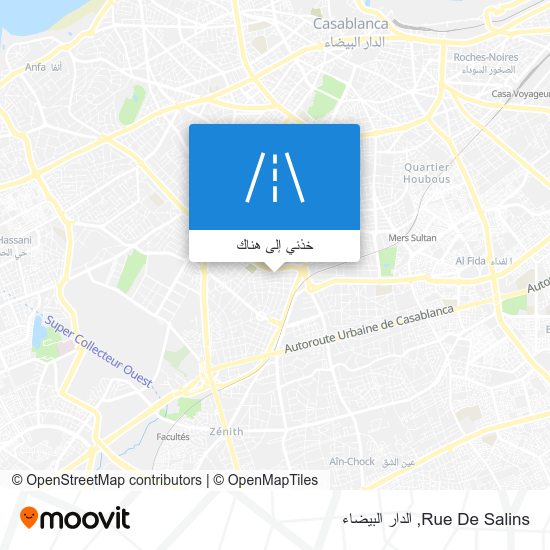 خريطة Rue De Salins