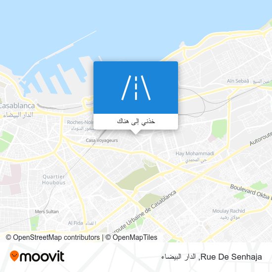 خريطة Rue De Senhaja