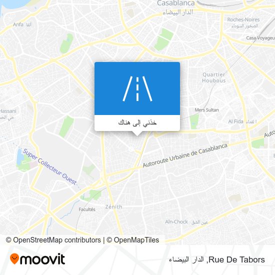 خريطة Rue De Tabors