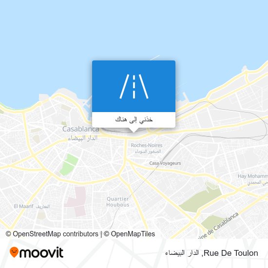 خريطة Rue De Toulon
