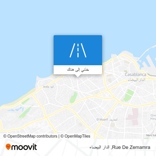 خريطة Rue De Zemamra