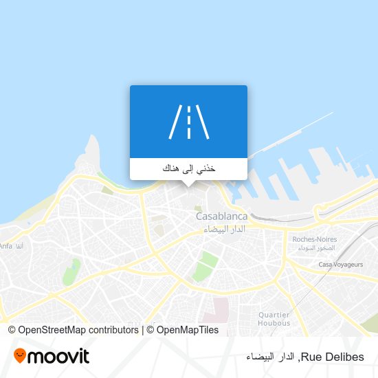 خريطة Rue Delibes