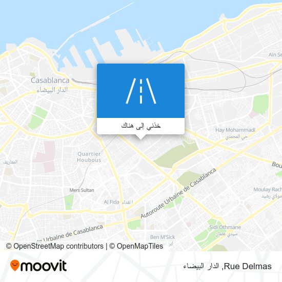 خريطة Rue Delmas