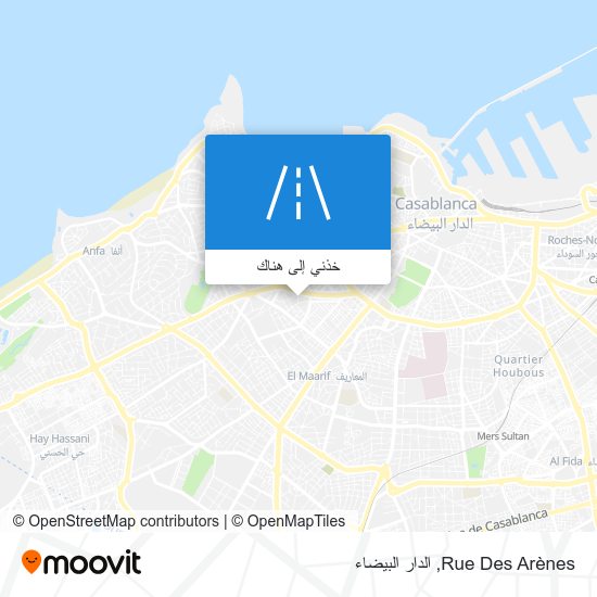 خريطة Rue Des Arènes