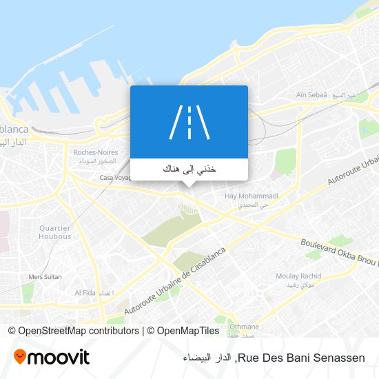 خريطة Rue Des Bani Senassen