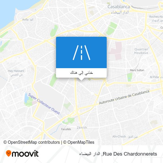 خريطة Rue Des Chardonnerets