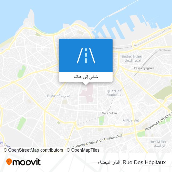 خريطة Rue Des Hôpitaux