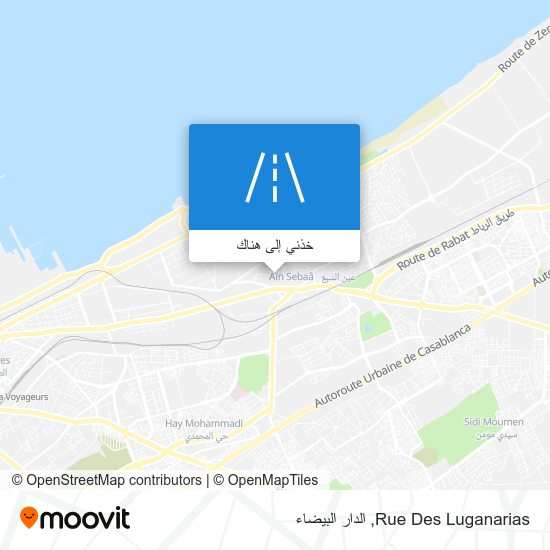 خريطة Rue Des Luganarias