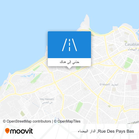 خريطة Rue Des Pays Bas