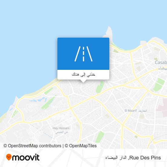 خريطة Rue Des Pins