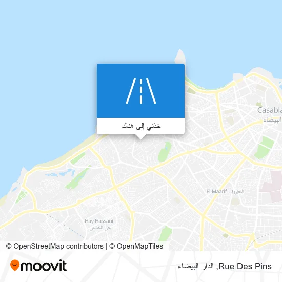 خريطة Rue Des Pins