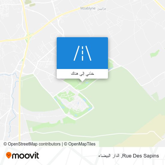 خريطة Rue Des Sapins