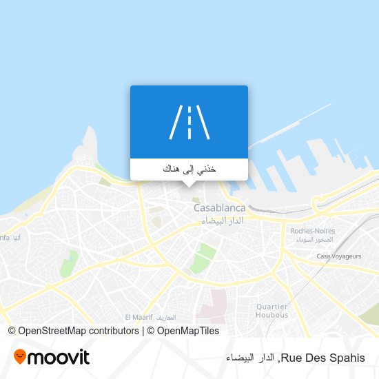 خريطة Rue Des Spahis