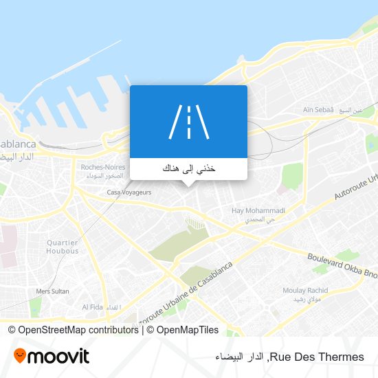 خريطة Rue Des Thermes