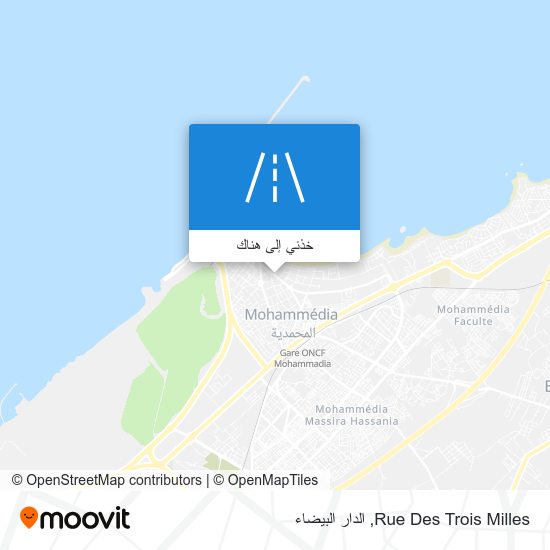 خريطة Rue Des Trois Milles