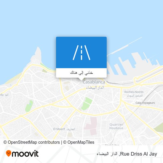 خريطة Rue Driss Al Jay