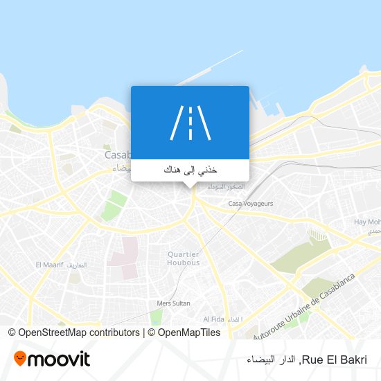 خريطة Rue El Bakri
