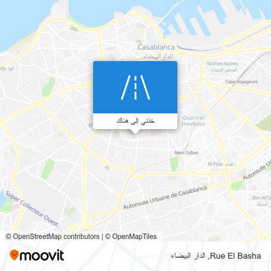 خريطة Rue El Basha