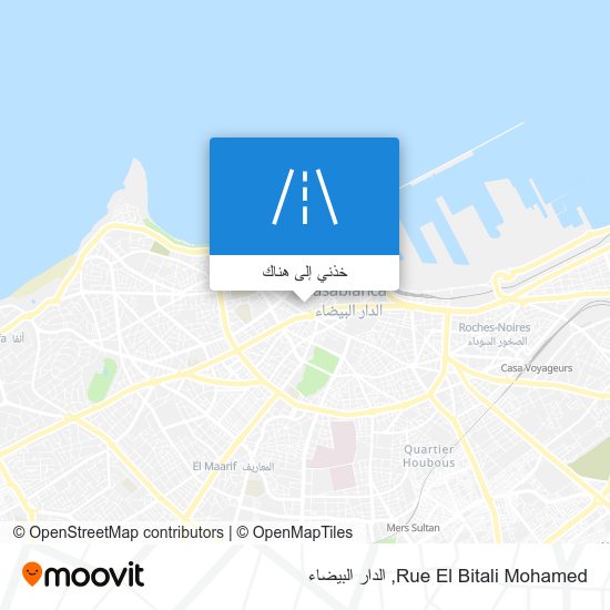 خريطة Rue El Bitali Mohamed
