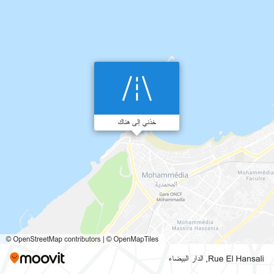 خريطة Rue El Hansali