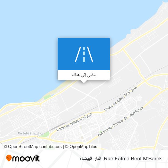 خريطة Rue Fatma Bent M'Barek