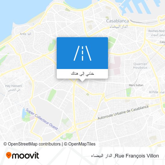 خريطة Rue François Villon