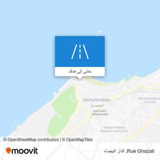 خريطة Rue Ghazali