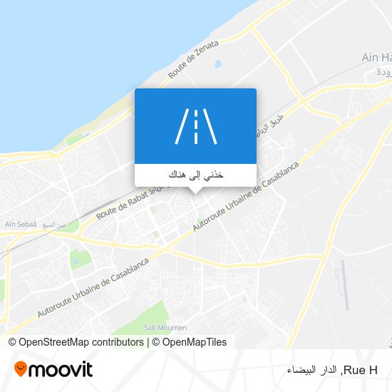 خريطة Rue H