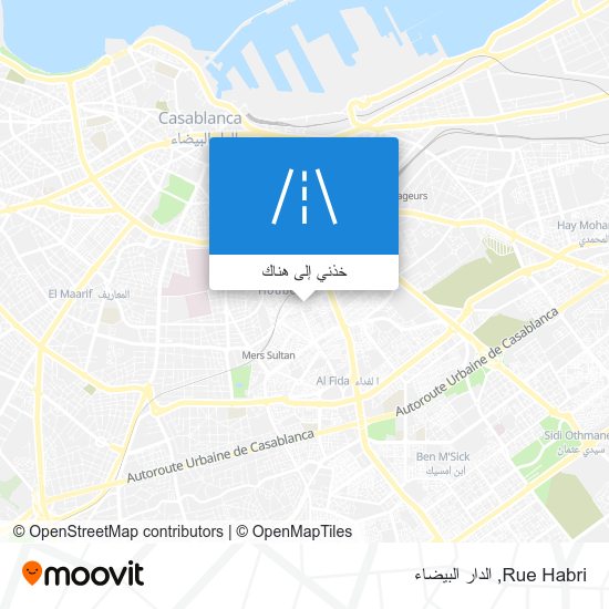 خريطة Rue Habri
