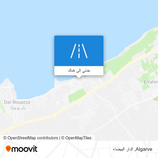 خريطة Algarve