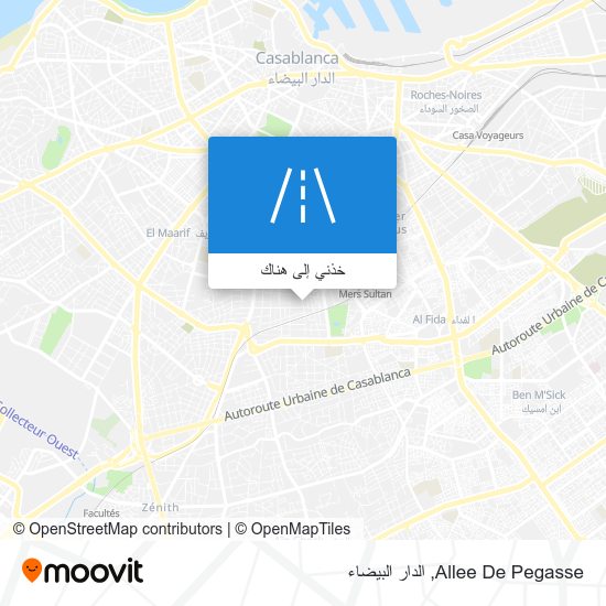 خريطة Allee De Pegasse